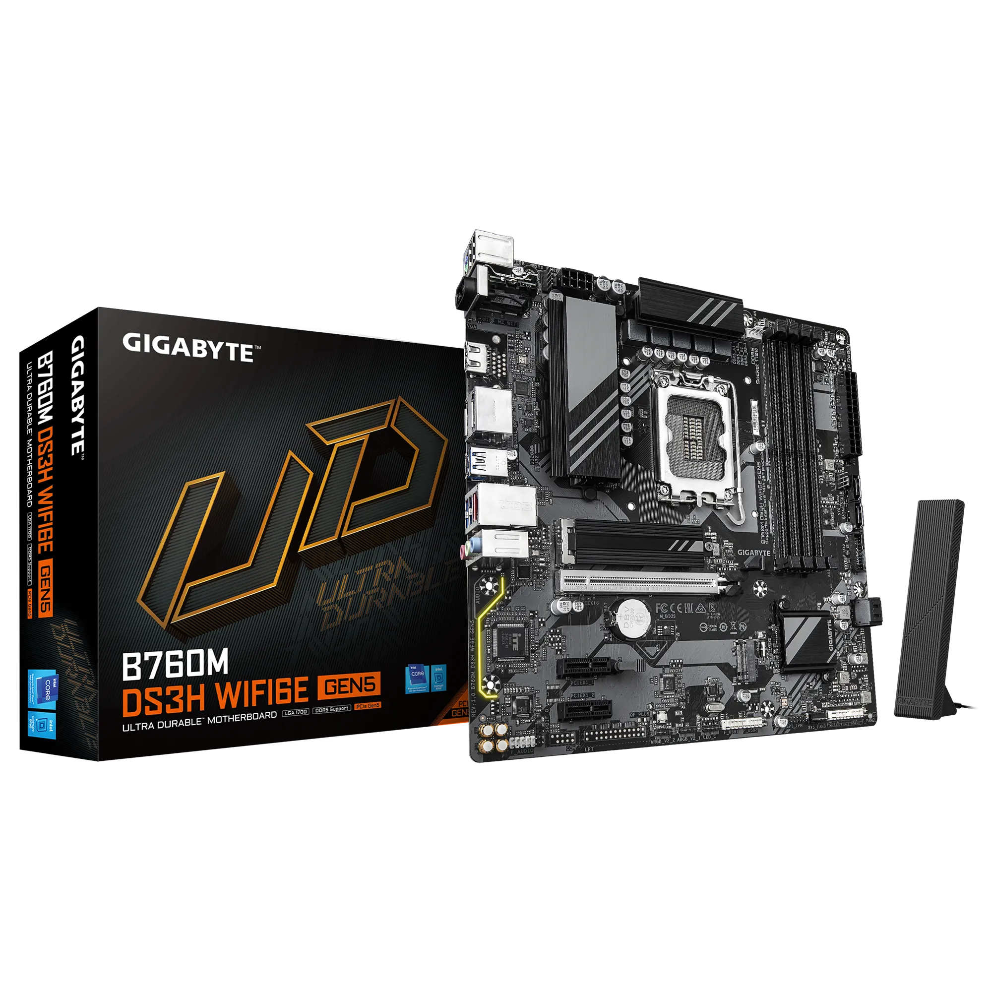 GigaByte GIGABYTE B760M DS3H WIFI6 GEN5 MOTHERBOARD