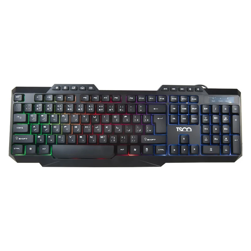 Tsco TK8019 Membrane Switch Fullsize RGB Keyboard