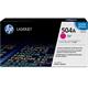 HP CE253A 504A Magenta LaserJet Toner Cartridge