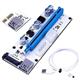 other PCIE 1x to 16x Ver008C Riser Card USB 3.0 Adapter Extender