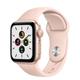 Apple Watch Series SE 2021 GPS 44mm Gold Aluminum Case With Pink Sand Sport Band