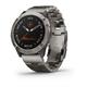 Garmin Fenix 6X Pro Solar Edition Watch with Titanium DLC Band