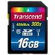 transcend Transcend SDHC Class 10 UHS-I U1 300X Memory Card 16GB