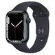 Apple Series 7 GPS 45mm Midnight (Black) Aluminum Case with Sport Band Watch 