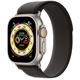 Apple Ultra 49mm Titanium Case with Black/Gray Trail Loop Watch 