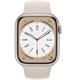 Apple Series 8 45mm Starlight Aluminum Case with Sport Band Watch 