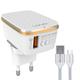 LDNIO A1204Q Wall Charger With USB-C Cable