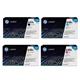 HP 647A-648A CMYK LaserJet Toner Cartridge