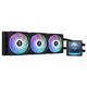 Gamdias AURA GL360 LCD ARGB BLACK Liquid Cooler