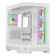 Awest GT-AQ1-MW Mid-Tower White Gaming Case