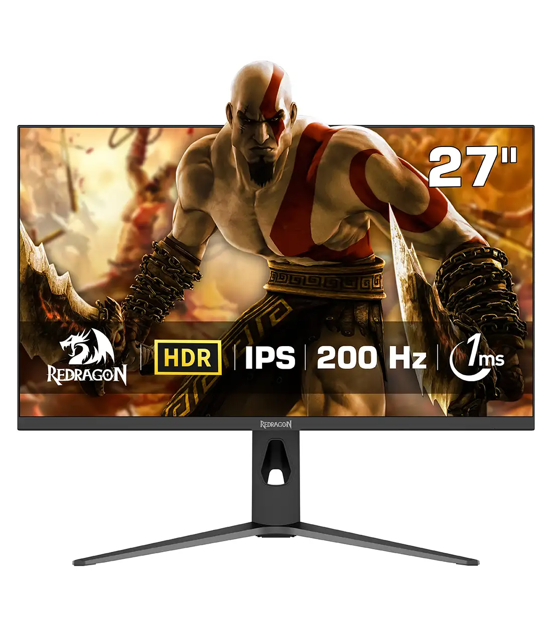 Redragon GMQ2781SVC 27 Inch Full HD IPS 1ms 240Hz Flat Gaming Monitor