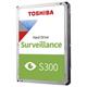 Toshiba Surveillance S300 6TB 256MB Cache 5400 RPM Internal Hard Drive