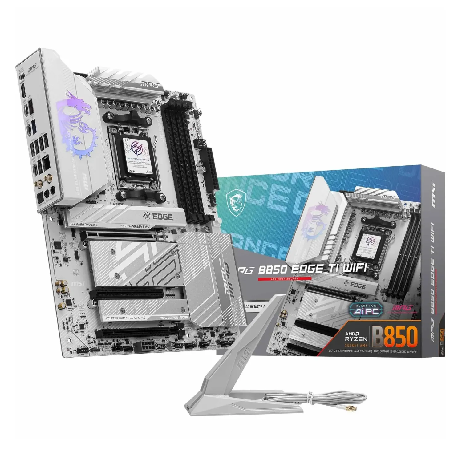 MSI MPG B850 EDGE TI WIFI DDR5 Motherboard 