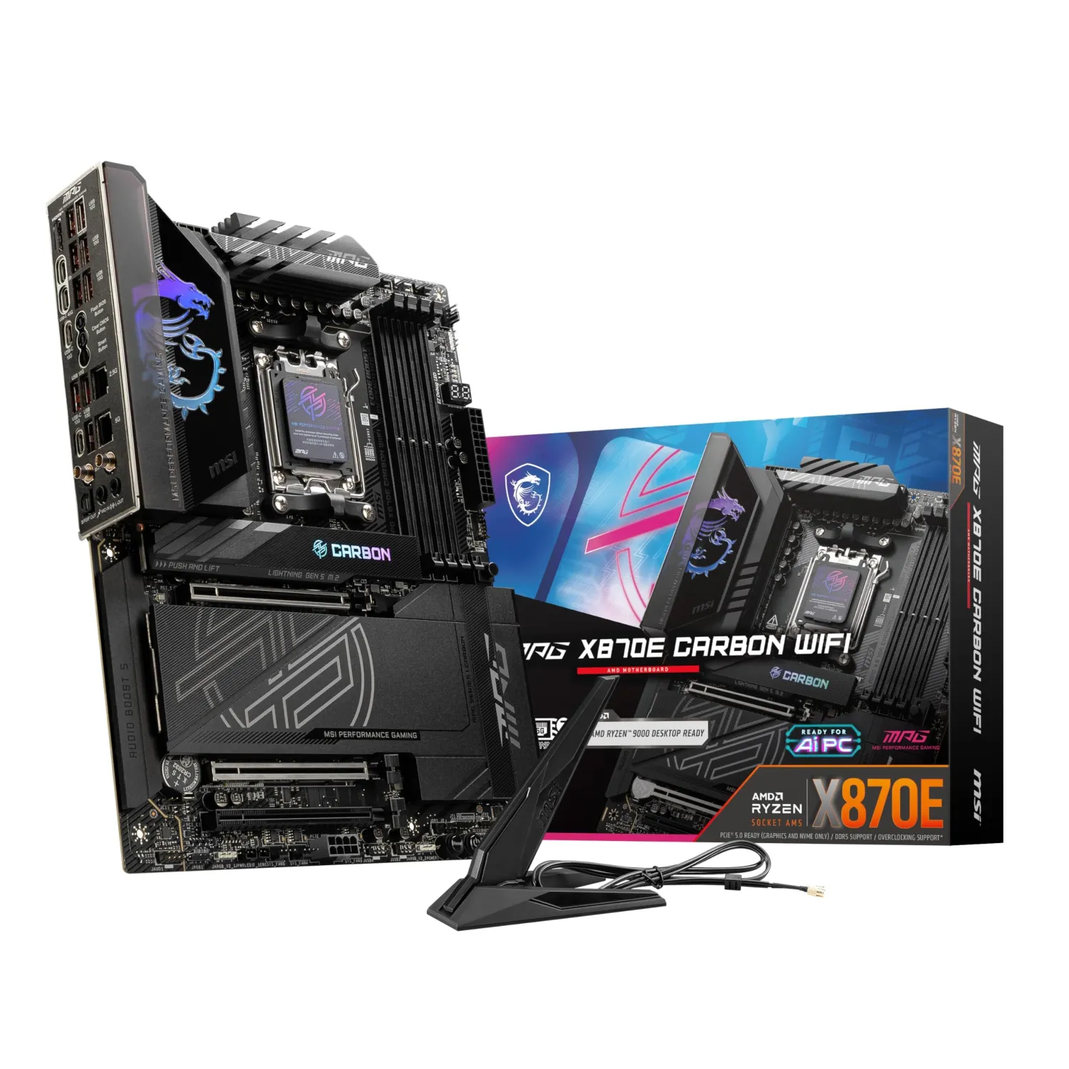 MSI MPG X870E CARBON WIFI DDR5 Motherboard 