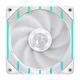 GameMax Tornado T12 ARGB-R White 120mm ARGB Case Fan