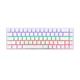 تی دگر  Viator T-TGK325 (Red Switch) White Gaming Mechanical Keyboard