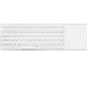 Rapoo E6700 Bluetooth TouchPad Keyboard