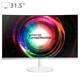 Samsung C32H711 31.5 Inch Curved FreeSync Quantum Dot Monitor