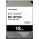 هارد دیسک وسترن دیجیتال Ultrastar DC HC550 ظرفیت 18 ترابایت