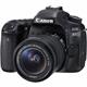 کانن  Eos 80D Digital Camera With EF-S 18-55mm f/3.5-5.6 IS STM Lens
