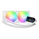 Gamdias CHIONE E4-240 White ARGB Digital Liquid Cooling