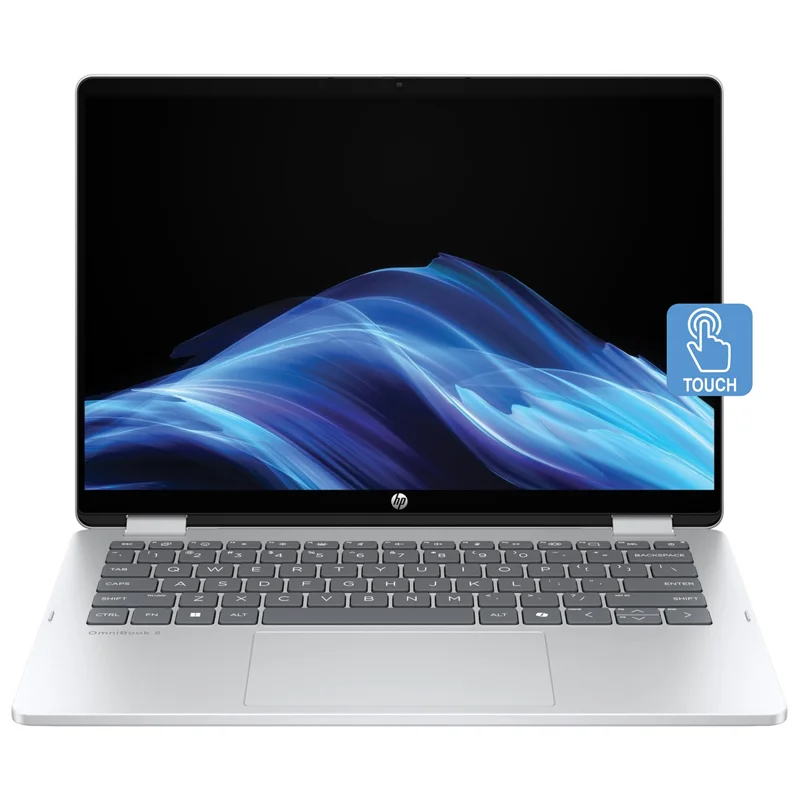 HP Omnibook 5 Flip 14 FP0013dx-B Core 5 120U 8GB 1TB SSD Intel Graphics 14 Inch Laptop 
