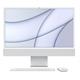 Apple iMac MGPD3 M1 chip 8-Core CPU 8-Core GPU 512GB SSD 24-inch 4.5K Retina Display Silver All in One