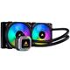 Corsair Hydro Series H100i RGB PLATINUM 240mm Liquid CPU Cooler