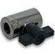 Ekwb EK-AF Ball Valve 10mm G1/4 Black Nickel Adapter Fitting