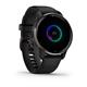 Garmin Venu 2 Plus Slate Stainless Steel Bezel With Black Case And Silicone Band 010-02496-11 Smart Watch