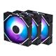 MSI MPG EZ120 ARGB Black 3 In Pack 120mm Gaming Case Fan