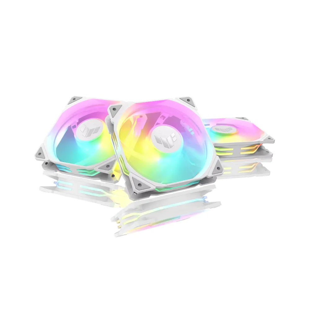ASUS TUF Gaming TR120 ARGB White Triple Pack Case Fan