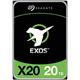 Seagate Exos X20 ST20000NM007D  20TB 7200 RPM 256MB Cache SATA 6.0Gb/s 3.5″ Internal Hard Drive