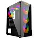Twisted Minds Manic Shooter-03 Black Mid Tower Gaming Computer Case
