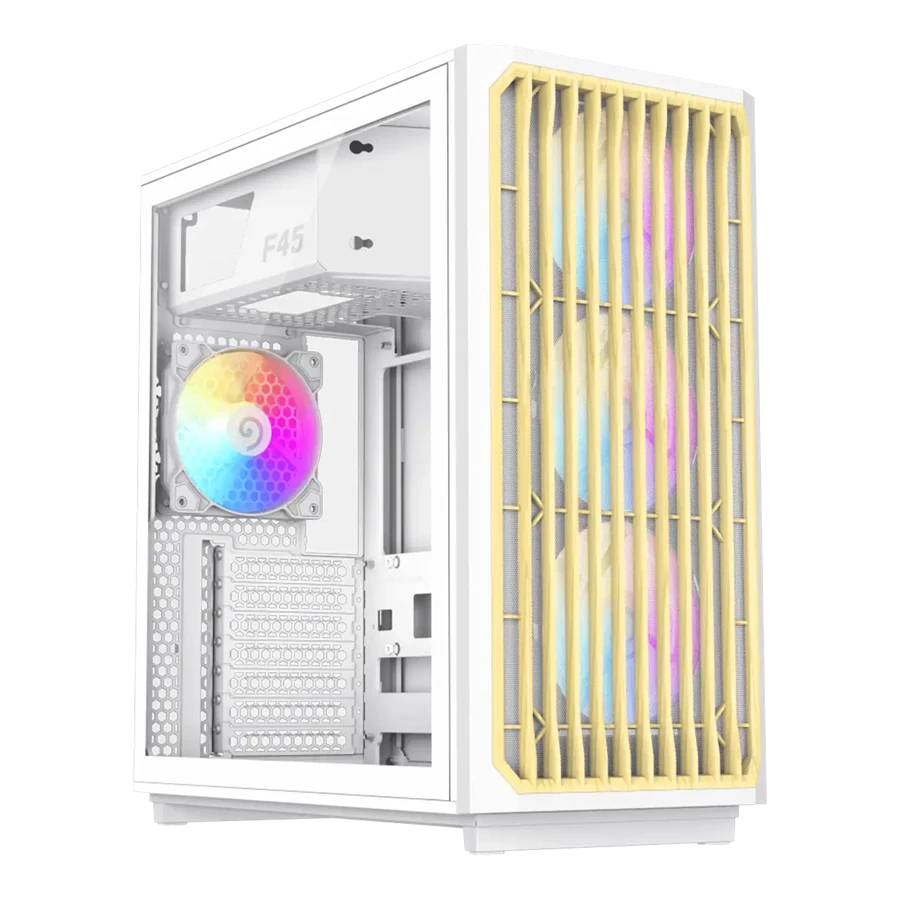 GameMax F45 WHITE Gaming Computer Case
