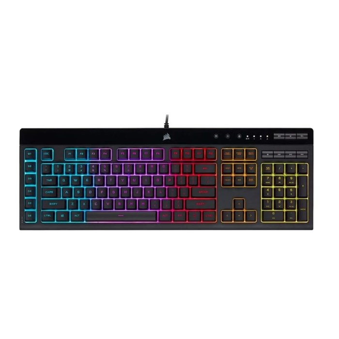 کیبورد گیمینگ کورسیر مدل K55 RGB PRO