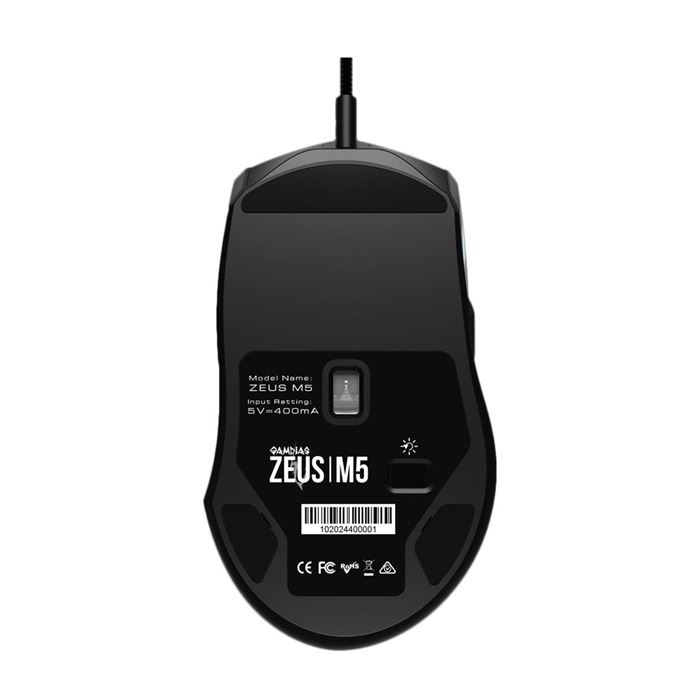 ماوس گیم دیاس مدل ZEUS M5 BK - 3