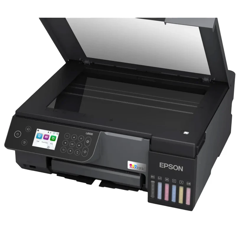 پرینتر چندکاره جوهر افشان اپسون مدل EcoTank L8100 - 6