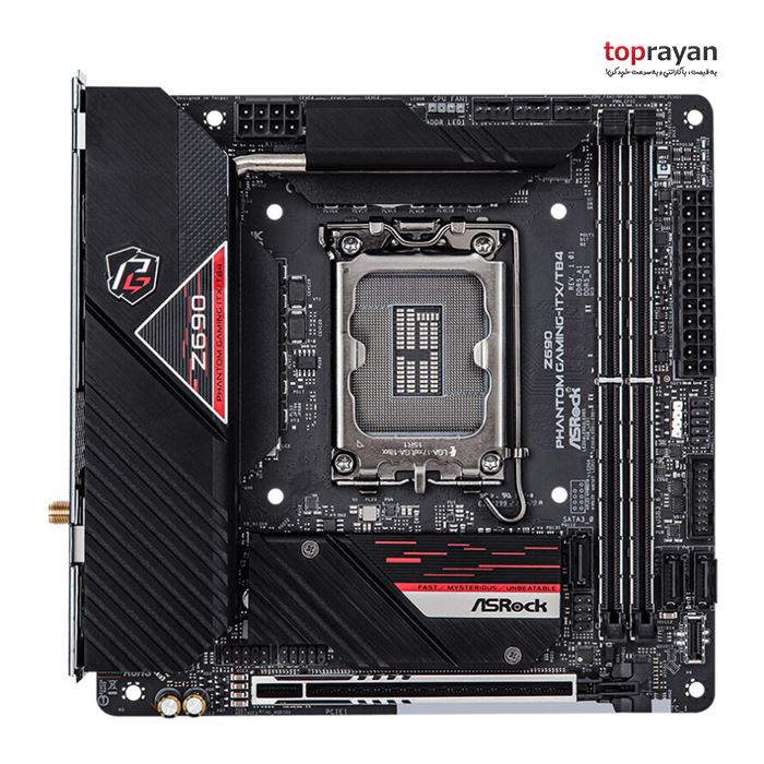 مادربرد ازراک مدل Z690 Phantom Gaming-ITX/TB4 سوکت 1700 - 2