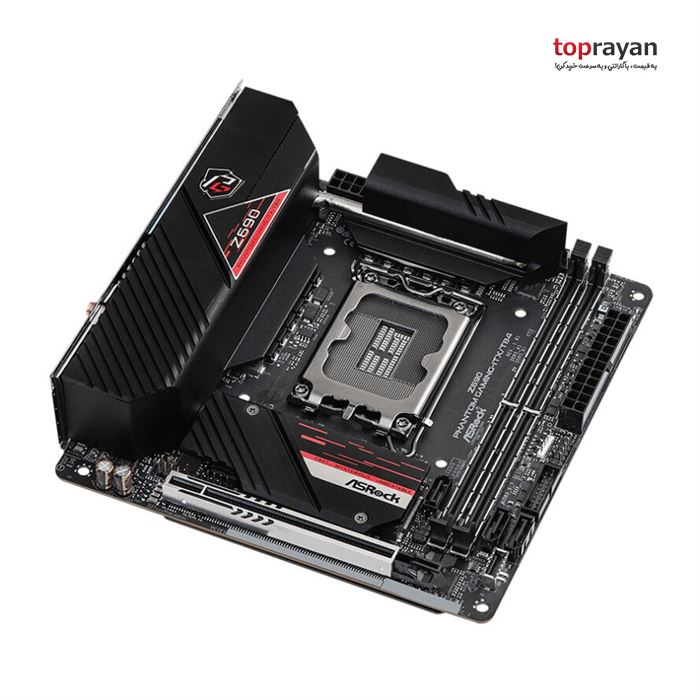 مادربرد ازراک مدل Z690 Phantom Gaming-ITX/TB4 سوکت 1700 - 3