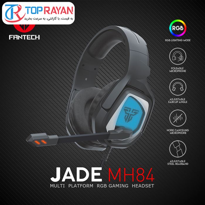 هدست گیمینگ فنتک مدل JADE MH84 - 12