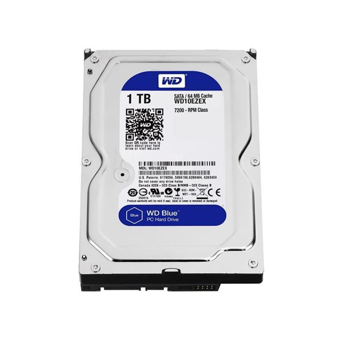 هارد اینترنال وسترن دیجیتال Western Digital Blue 1TB 64MB  - 5