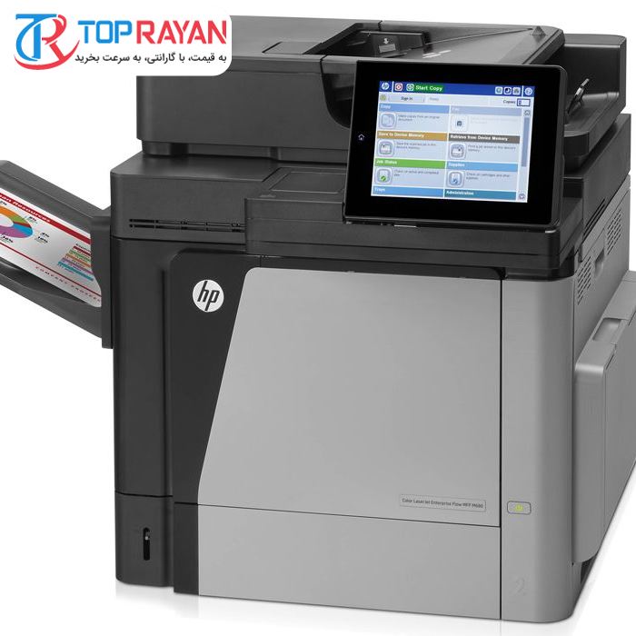 پرینتر چندکاره لیزری رنگی اچ پی مدل MFP M680dn - 3