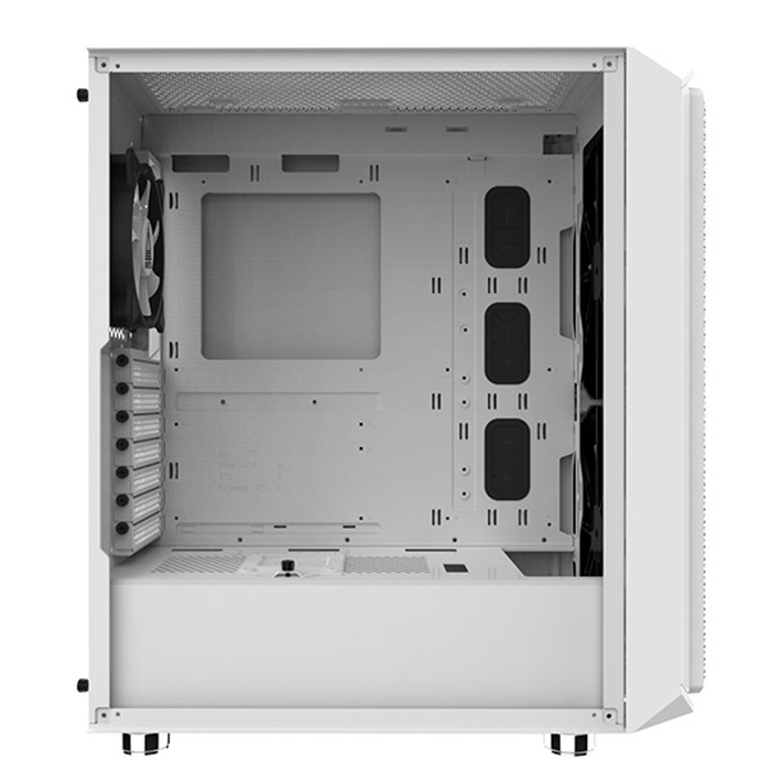 کیس کامپیوتر گیمینگ مونتک مدل Air X ARGB White - 7
