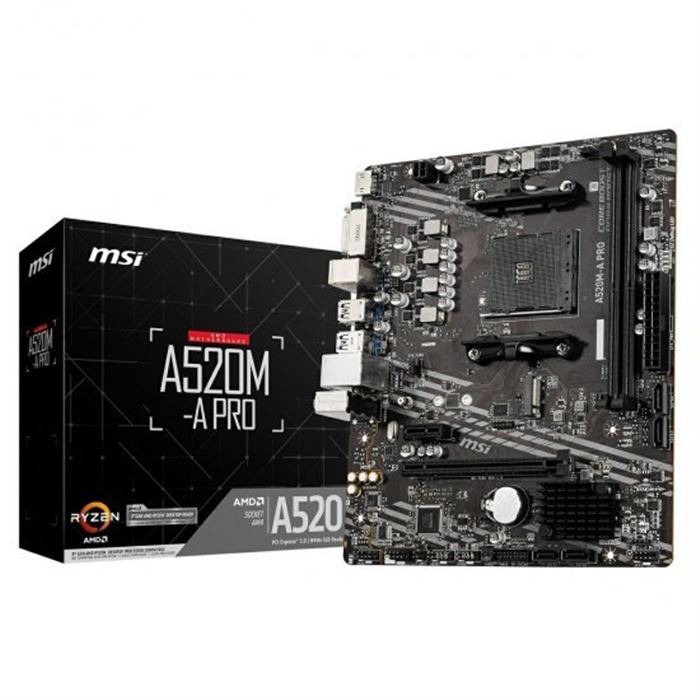 مادربرد ام اس آی مدل A520M PRO سوکت AM4