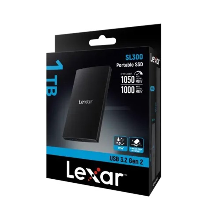 اس اس دی اکسترنال لکسار SL300 ظرفیت 1 ترابایت - 3