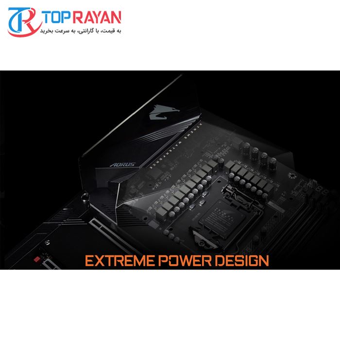 مادربورد گیگابایت مدل Z490 AORUS XTREME WATERFORCE سوکت 1200 - 11