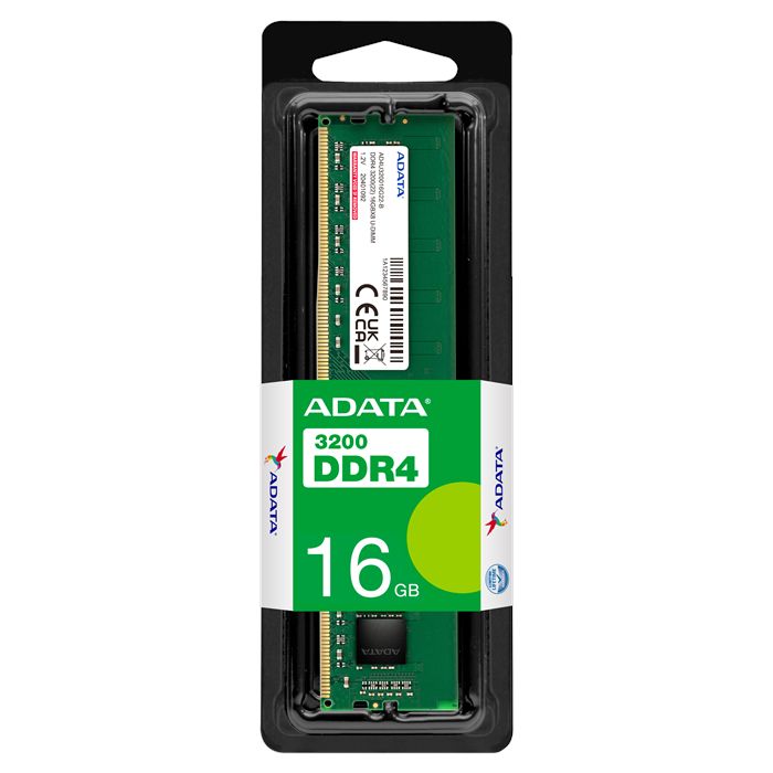رم کامپیوتر DDR4 تک کاناله 3200 مگاهرتز CL22 ای دیتا مدل Premier PC4-25600 ظرفیت 16 گیگابایت