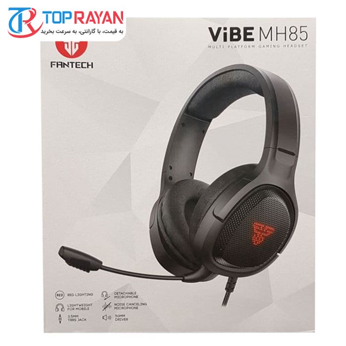 هدست گیمینگ فنتک مدل ViBE MH85 - 12