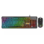 Green GKM 605 RGB Combo Mechanical Gaming Keyboard and Mouse